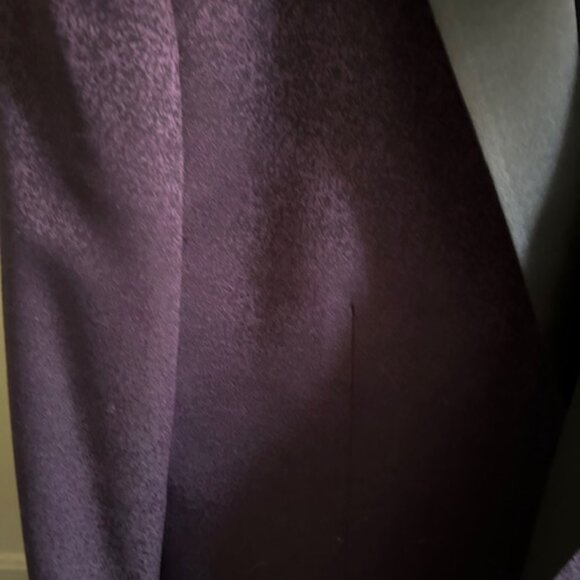 44R Jos A Bank Jacquard Dinner Jacket Blazer Tailored Fit Purple - Picture 10 of 13